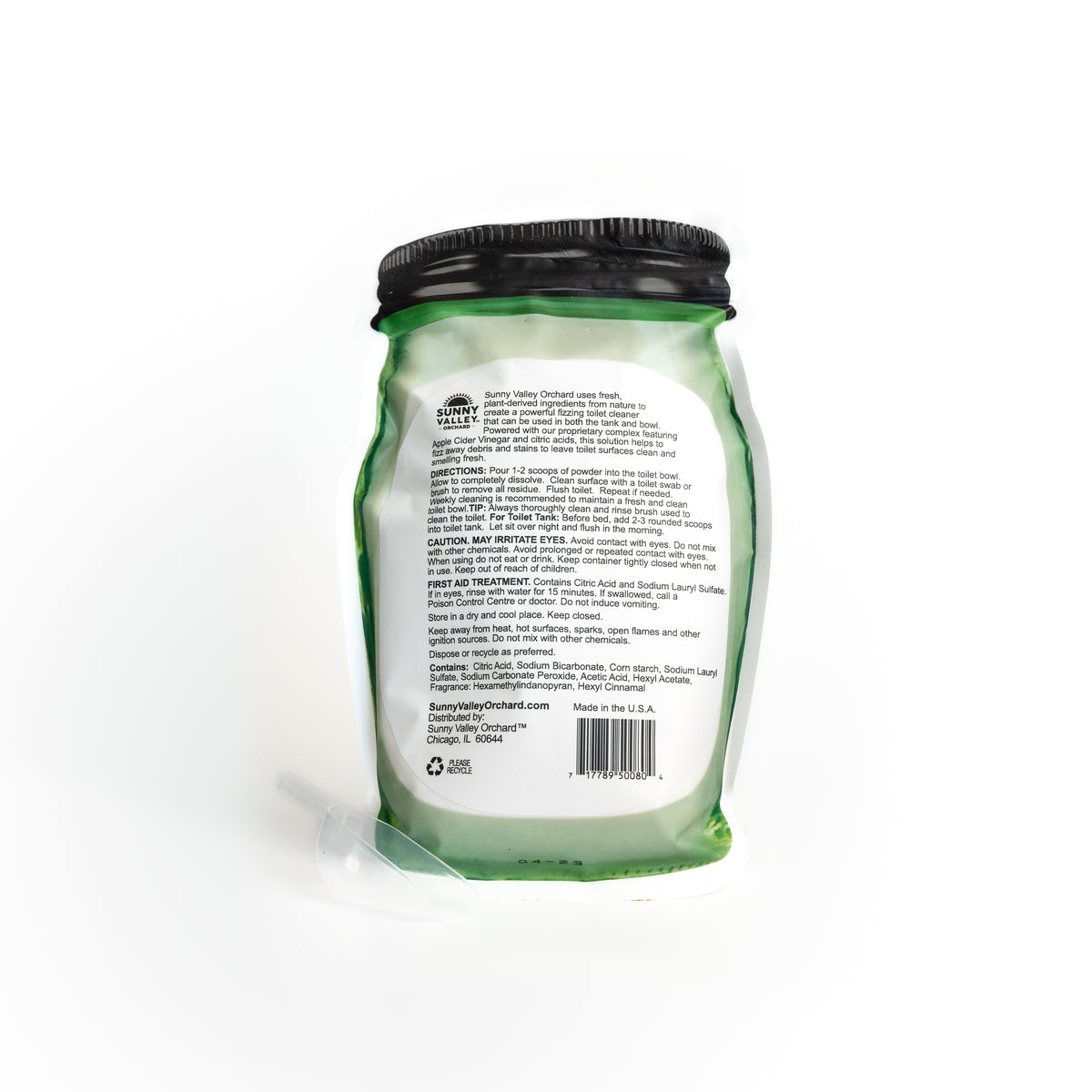 Foaming Toilet Cleaning Powder – Sunny Valley Orchard