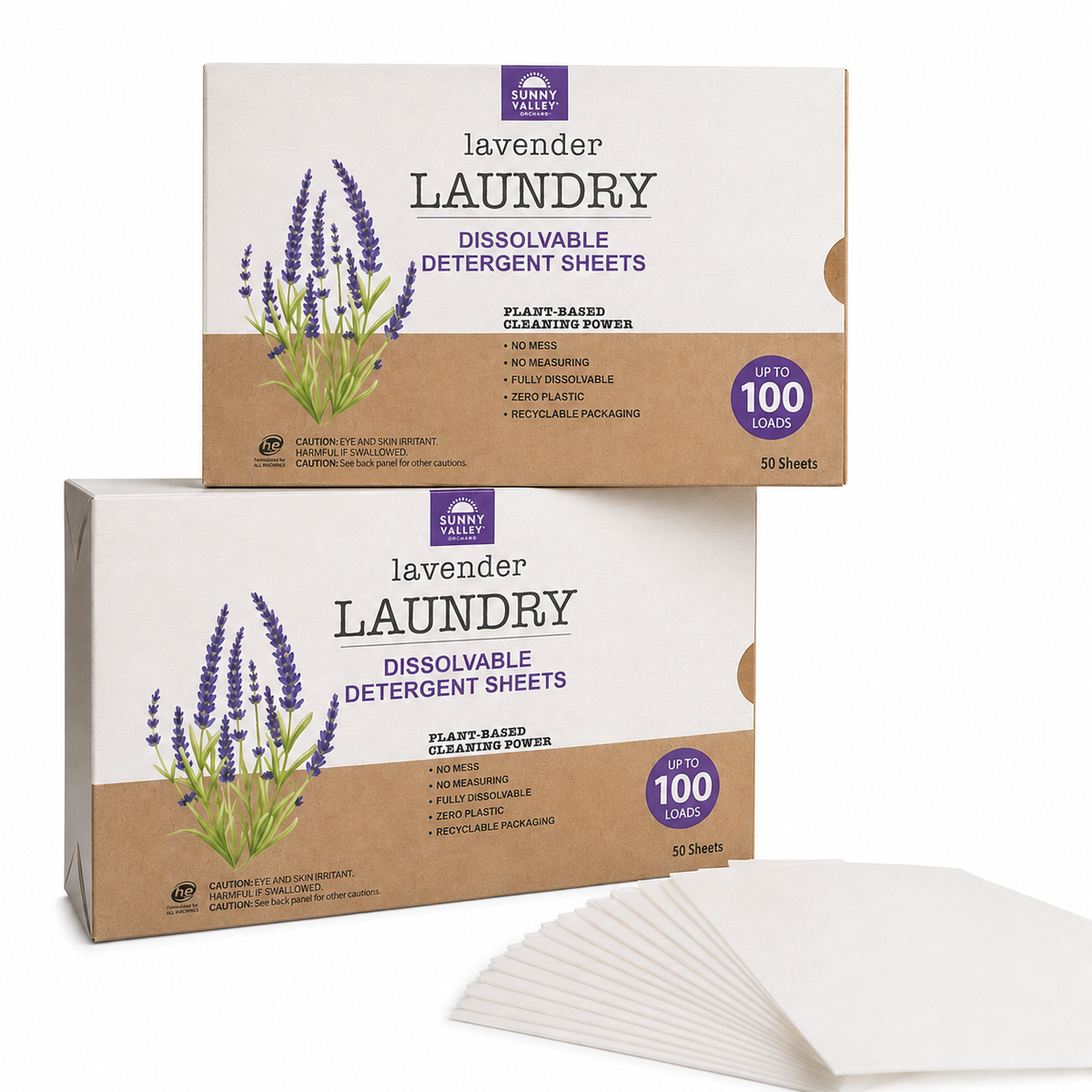Dissolvable Detergent Sheets
